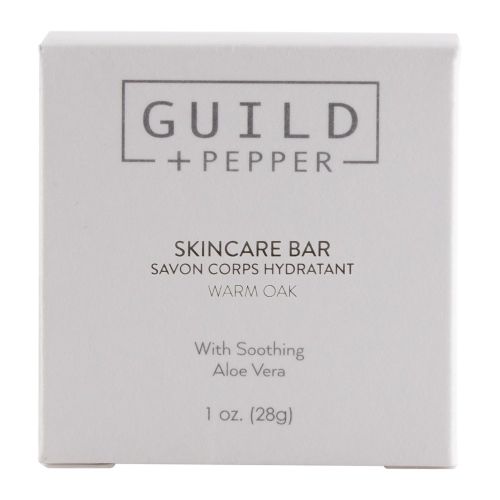 Guild+Pepper Square Aloe Soap, Carton, 1oz/28g